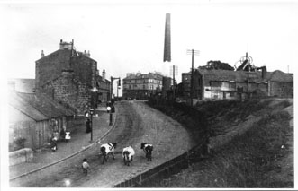 The Toll Pit at the Junction of Hamilton Road, Croft Road, & Westburn Road circa 1880 